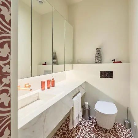 Apartamento New!luxury Portuguese Design Apt By The River-3br! *