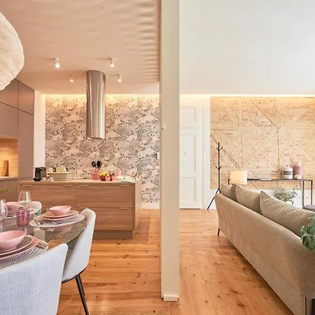 Lejlighed New!luxury Portuguese Design Apt By The River-3br! Lisboa